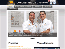 Tablet Screenshot of duracretohn.com
